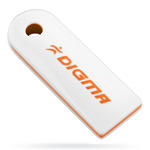USB - - Digma Swing White&Orange - 4Gb
